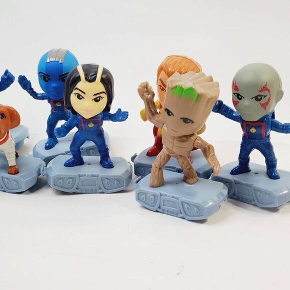 Marvel GUARDIANS of the  GALAXY 2023 McDonalds Happy meal Toy lot - Picture 3 of 4
